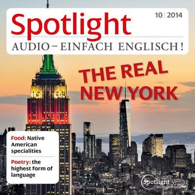 Englisch lernen Audio - Das echte New York - Spotlight Verlag, Audio, 4056198380253