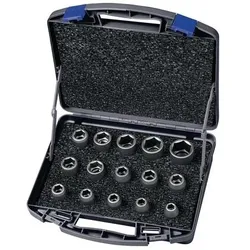 Asw Kraftsteckschlüsselsatz 720 KS 15 OL 15-tlg.1/2 Zoll 6-kant