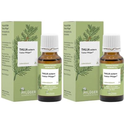 Thuja Extern Tinktur Pflüger 2x 2x20 ml