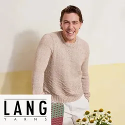 Strickanleitung – Herrenpullover "Ron" aus Lang Yarns Vaya