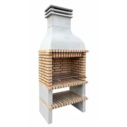MOVELAR Grill Paellero Saler aus farbigen Ziegeln