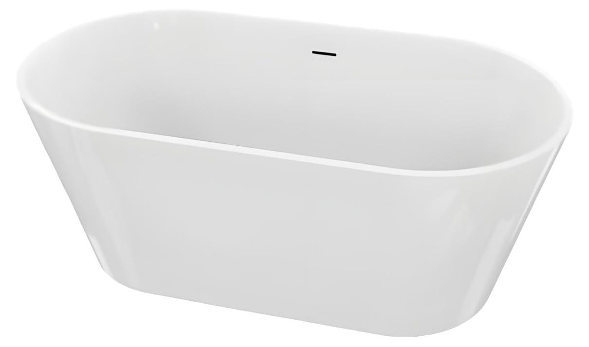 LAVITA Badewanne Mijas 160x79x59 cm Weiß