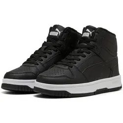 Puma Kinder Freizeit / Mode Sommer GJ Lifestyle-Sch. Lifestyle-Sch. mittel Ki Rebound Slam Mid WTR Jr, Größe 22 in Schwarz Schwarz