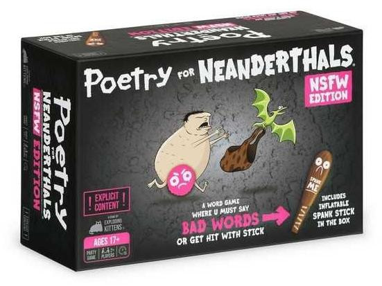 Asmodee Poetry voor Neanderthalers kaartspel voor volwassenen