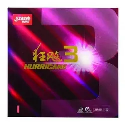 DHS Belag Hurricane 3 Soft 38° rot 2,15 - rot 2,15