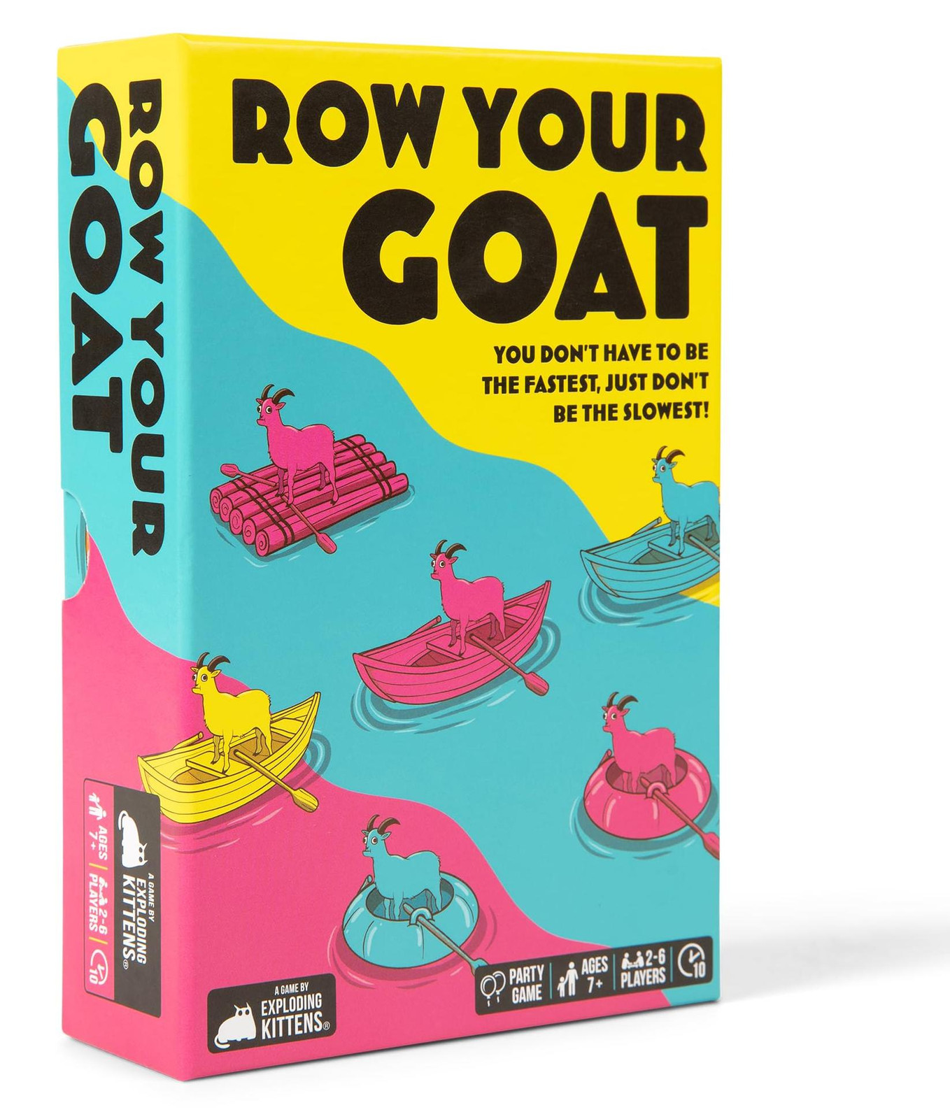 Asmodee Row Your Goat Kaartspel Partyspel voor 7 jaar en ouder