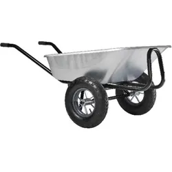Schubkarre Expert Twin verz. 150 L, Luftrad