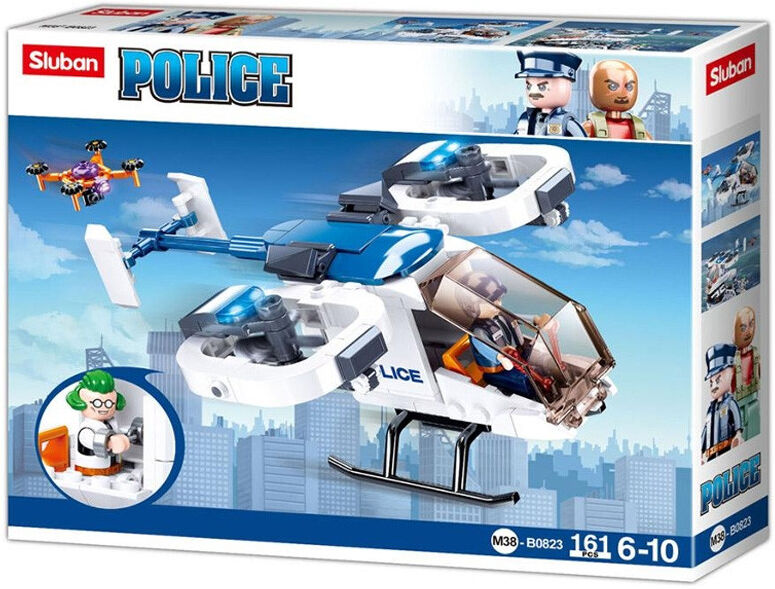 Police : Gyrocopter 161 pcs - Sluban