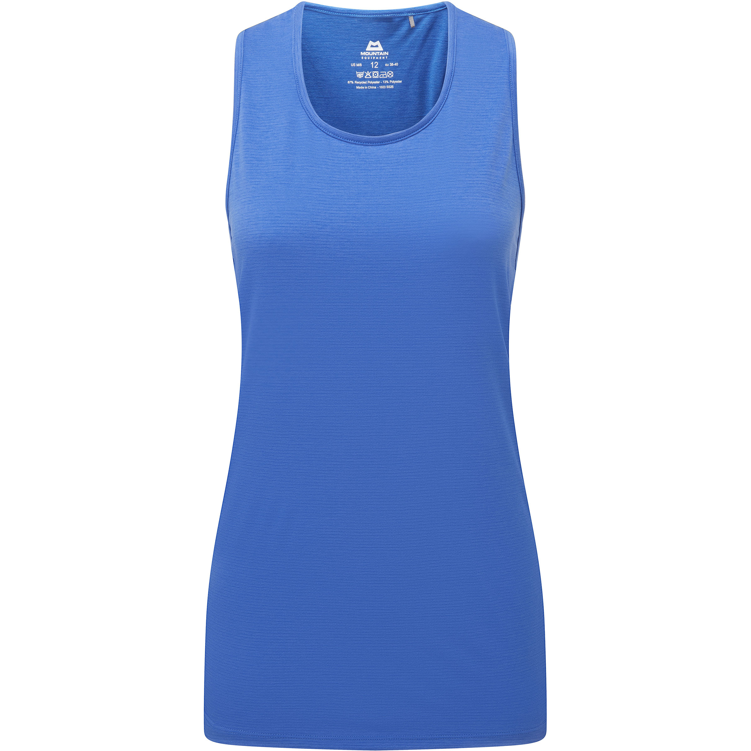 Mountain Equipment Nava Top Damen Tanktops blau Größe M Trekking