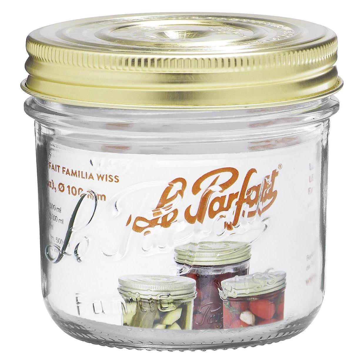 Dosen-Zentrale Terrinenglas 'Le Parfait Familia Wiss' (0.50 l) (DOSEN-ZENTRALE) Mindestbestellmenge: 6 Stück