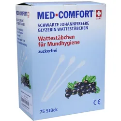 Mundpflegestäbchen Schwarze Johannisbeer 25X3 St
