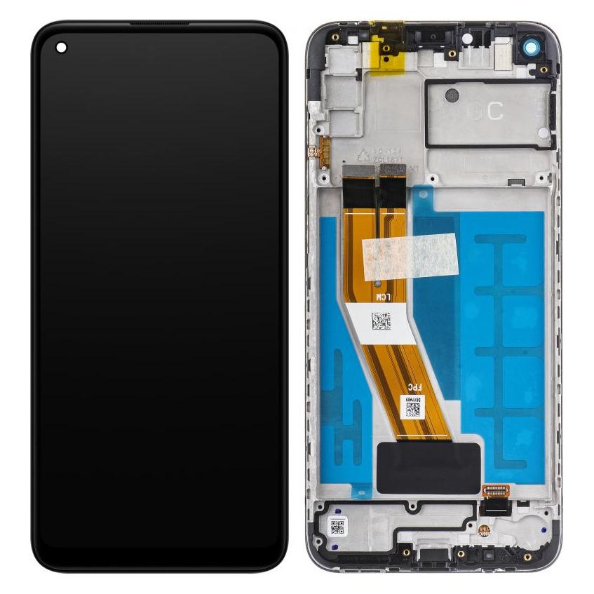 Samsung Display Unit für Galaxy A11 A115, Schwarz (Display) (58281676)