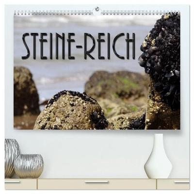 Steine-Reich (hochwertiger Premium Wandkalender 2027 DIN A2 quer), Kunstdruck in Hochglanz