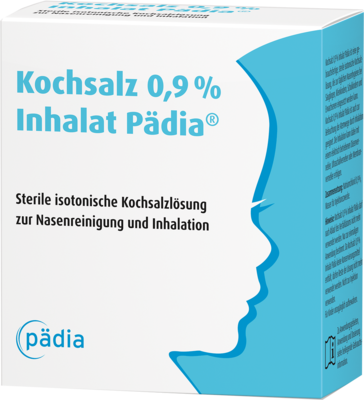 Pädia GmbH KOCHSALZ 0,9% Inhalat Pädia Ampullen 60X2.5 ml 14293655