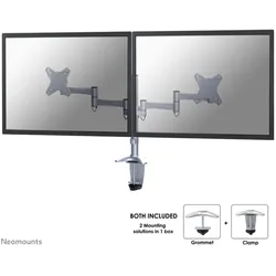 Neomounts FPMA-D1330DSILVER Monitor Tischhalterung