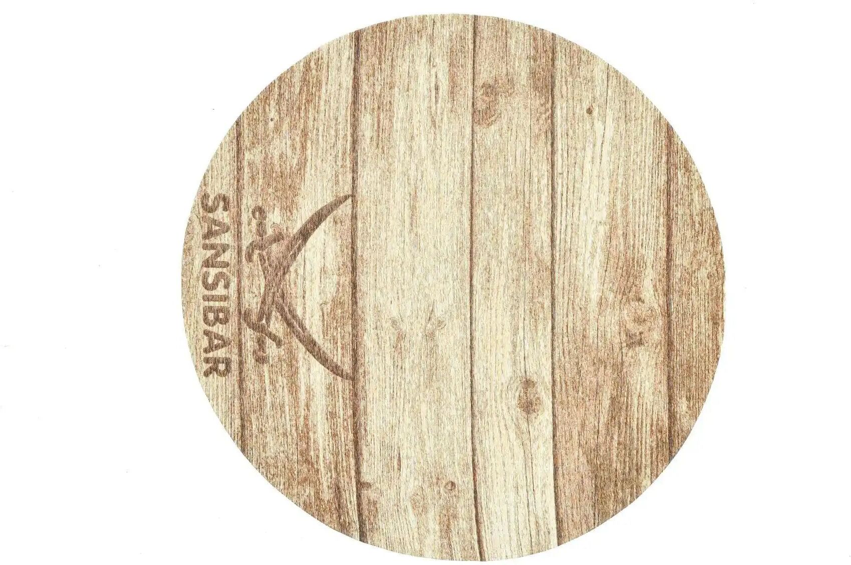 SANSIBAR Sylt Teppich  Keitum ¦ braun ¦ Baumwolle ¦ Maße (cm): B: 160 H: 0,3