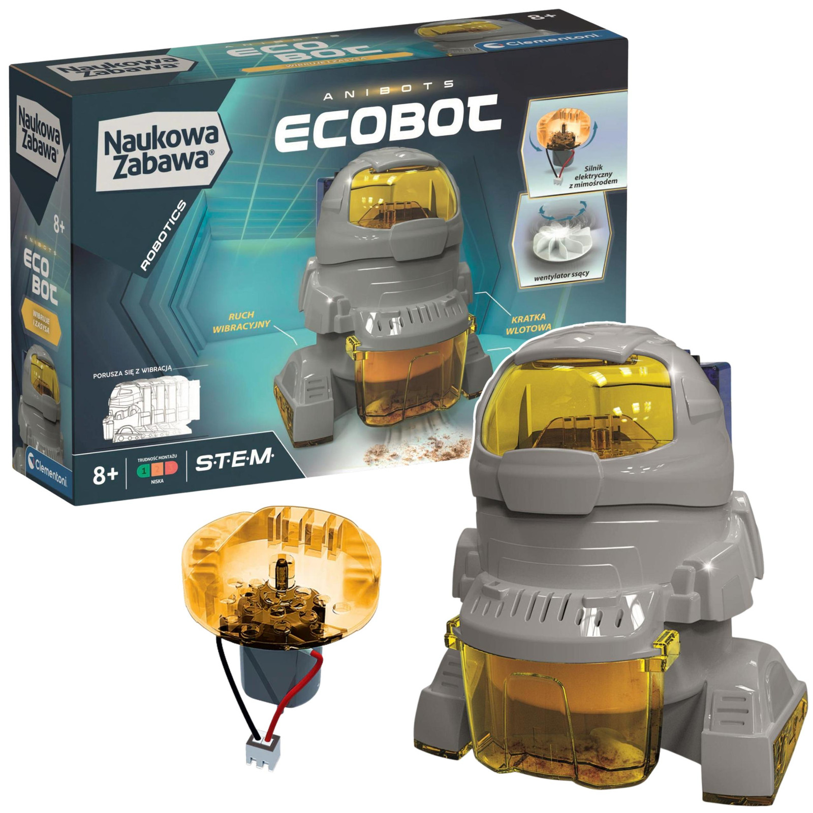 Clementoni Science & Play Ecobot Robotkit Poolse taal 50061