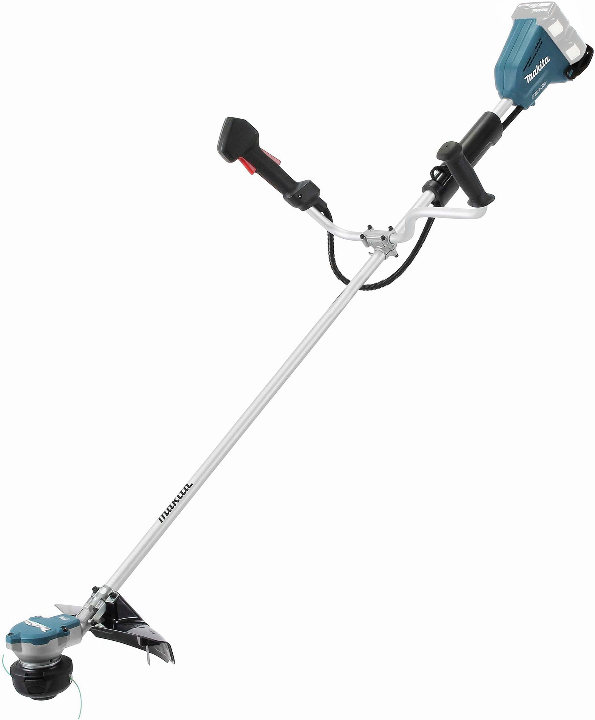 Akku-Freischneider MAKITA "DUR368AZX3", blau (türkis), Motorsensen, Akku-Freischneider, ohne Akku und Ladegerät