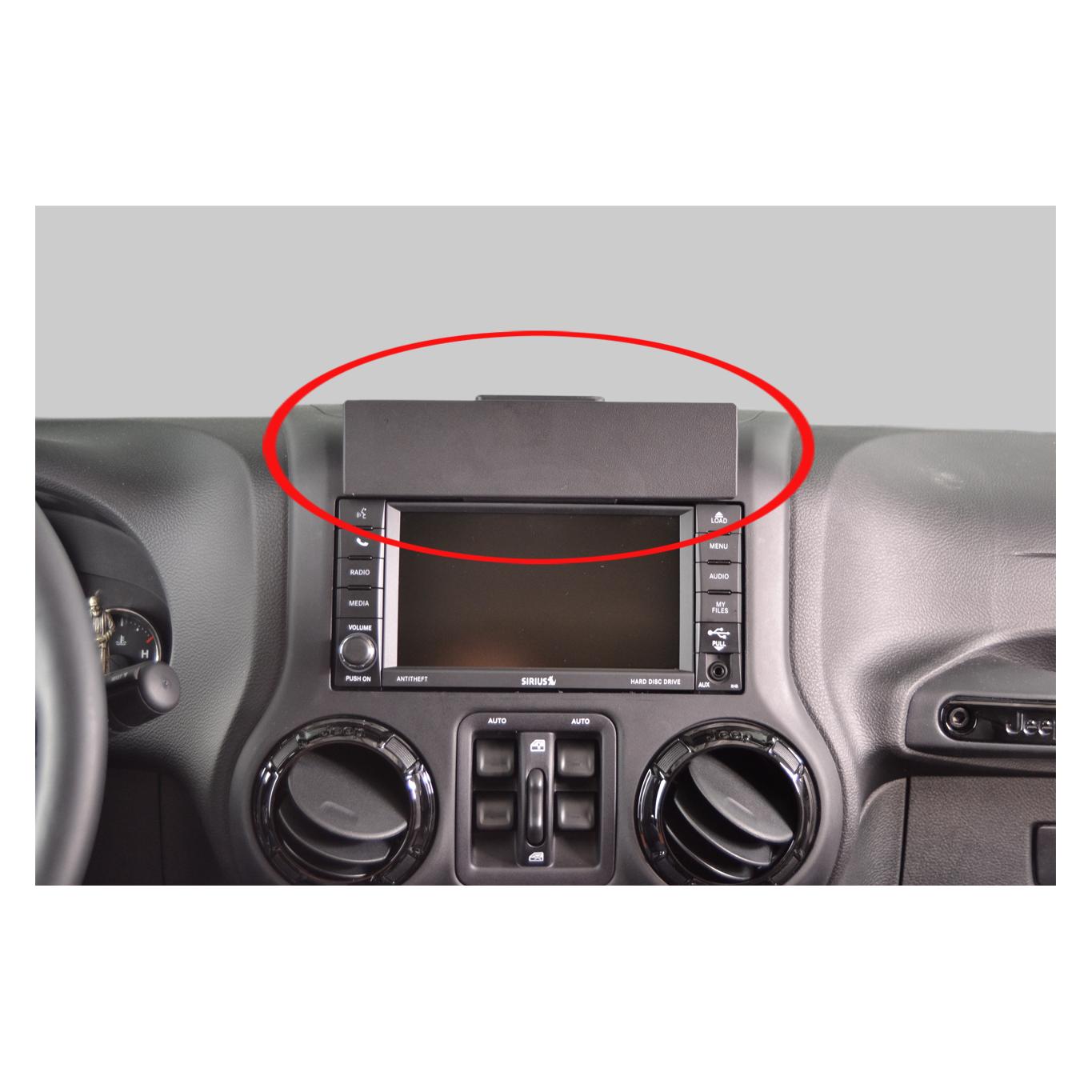 Brodit ProClip (extra stabil) für Jeep Wrangler, ab Bj. 2011 bis 2018 (213499)