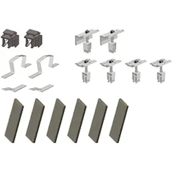 Flachdachsystem Ost/West Set Erweiterung 1. Reihe /3 10 Grad für 2 Module