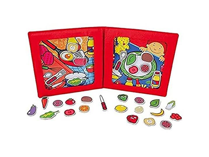 Legler Mobiele kookmagneten Houten Puzzels