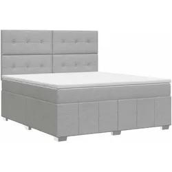 vidaXL, Boxspringbett, Boxspringbett (140 x 200 cm)
