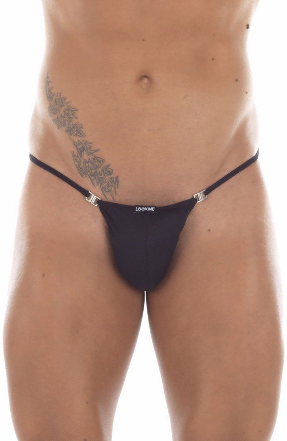 Look Me Stripper string noir Transition - LM13-56BLK