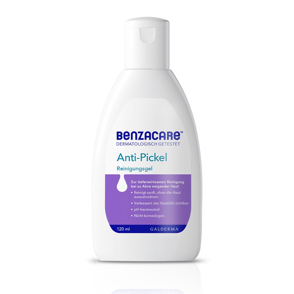 Benzacare Anti-Pickel Reinigungsgel 120 ml Gel