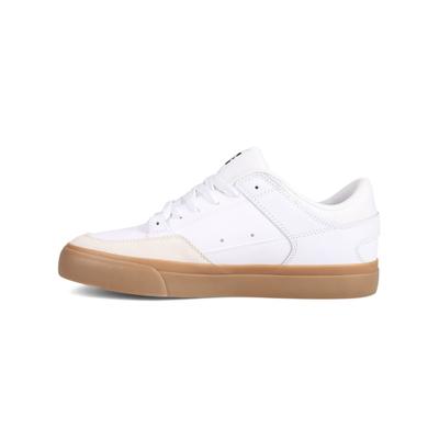 Skateschuh DC SHOES "Onyx S", Herren, Gr. 9(42), weiß, gum, Obermaterial:58, 5% Leder, 32, 7% Synthetik, 8, 8% Polyester., Schuhe