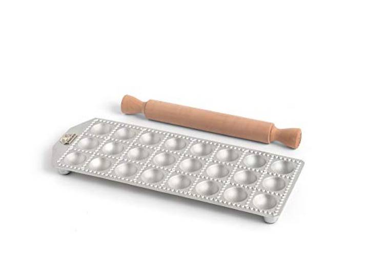 Marcato moule à ravioli - 24 raviolis ronds 4cm 8382