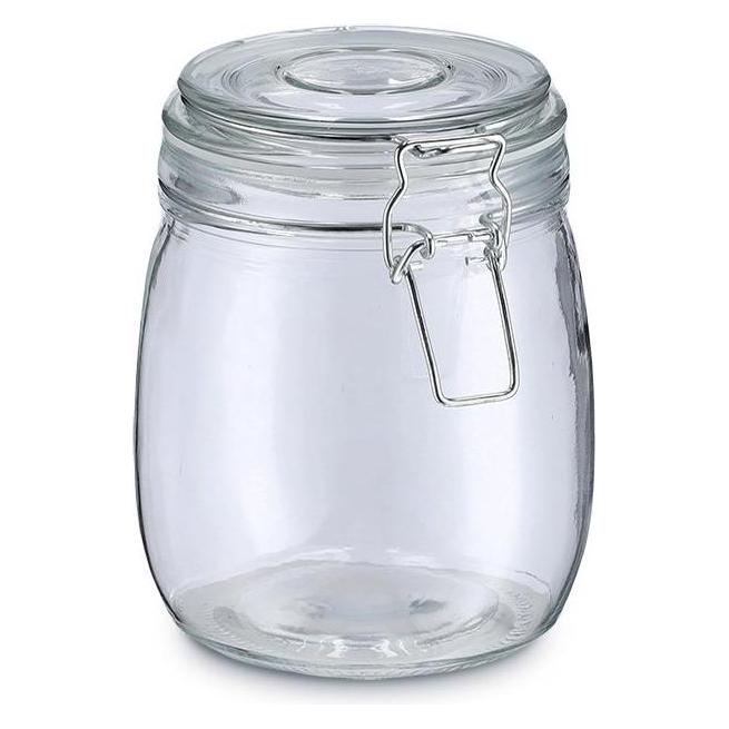 Zeller Present Vorratsglas mit Bügelverschluss (0.75 l) (19991)