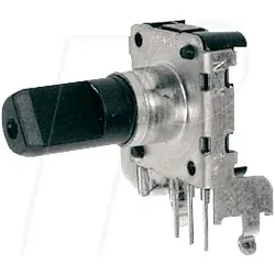 STEC12E05 - Drehimpulsgeber, 24 Impulse / 24 Rastungen, horizontal