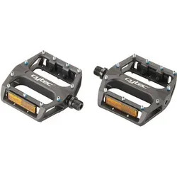 CYTEC Pedale Fahrrad-Pedal Flat, Größe ONE SIZE in SCHWARZ SCHWARZ