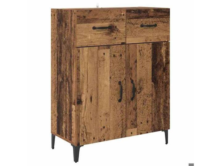 Saison Soldes  Buffet Bois ancien - SARAZYJ - Meuble bas - avec stockage - 69 5x34x90 cm Bois d'ingénierie MM5323