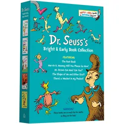 Dr. Seuss Bright & Early Book Collection: The Foot Book Marvin K. Mooney Will You Please Go Now! M, Kinderbücher von Seuss, Dr. Seuss