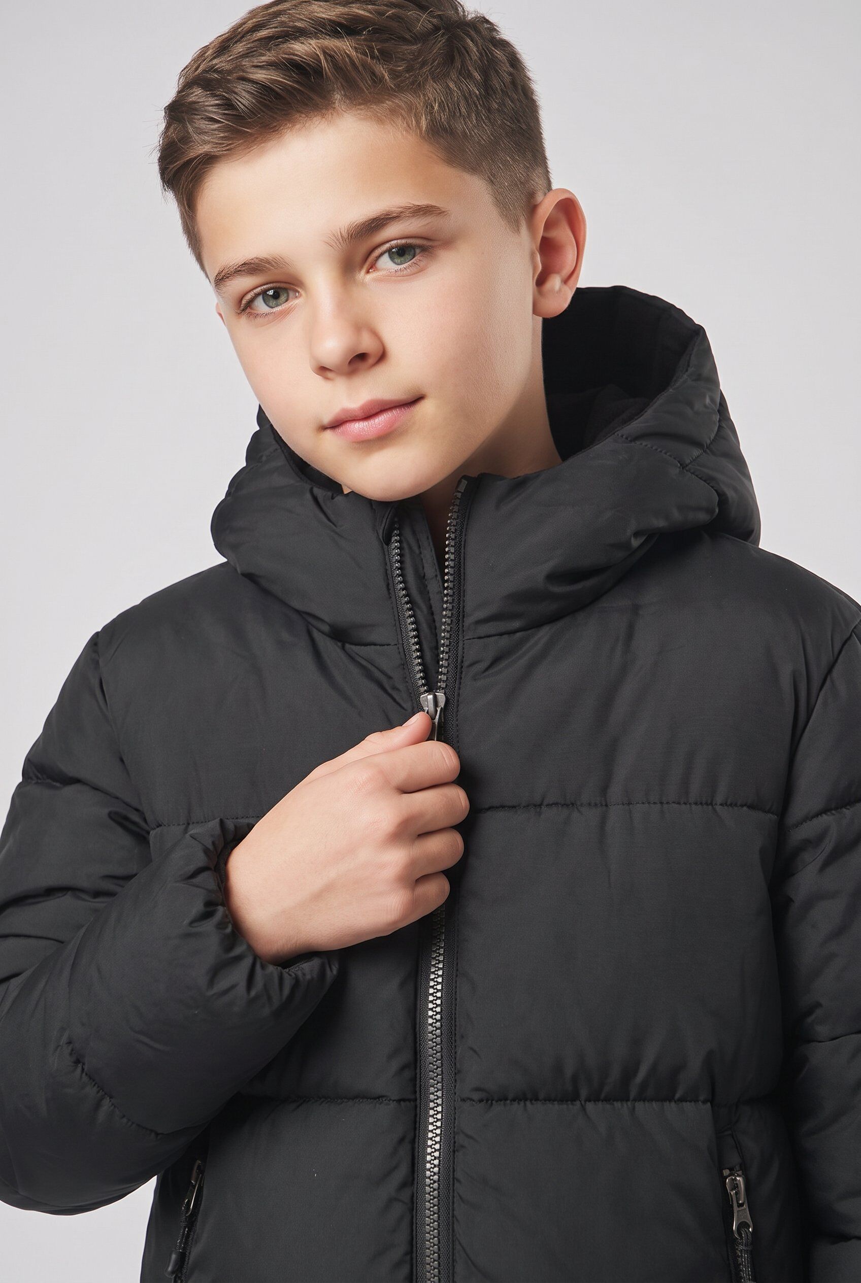 Steppjacke ICEPEAK "KENMARE JR", Mädchen, Gr. 122, schwarz, Obermaterial: 100% Polyester. Futter: 100% Polyester. Wattierung: 100% Polyester, Jacken Steppjacke, für Kinder und Jugendliche, wasserabweisend, winddicht, aus Polyester schwarz 122