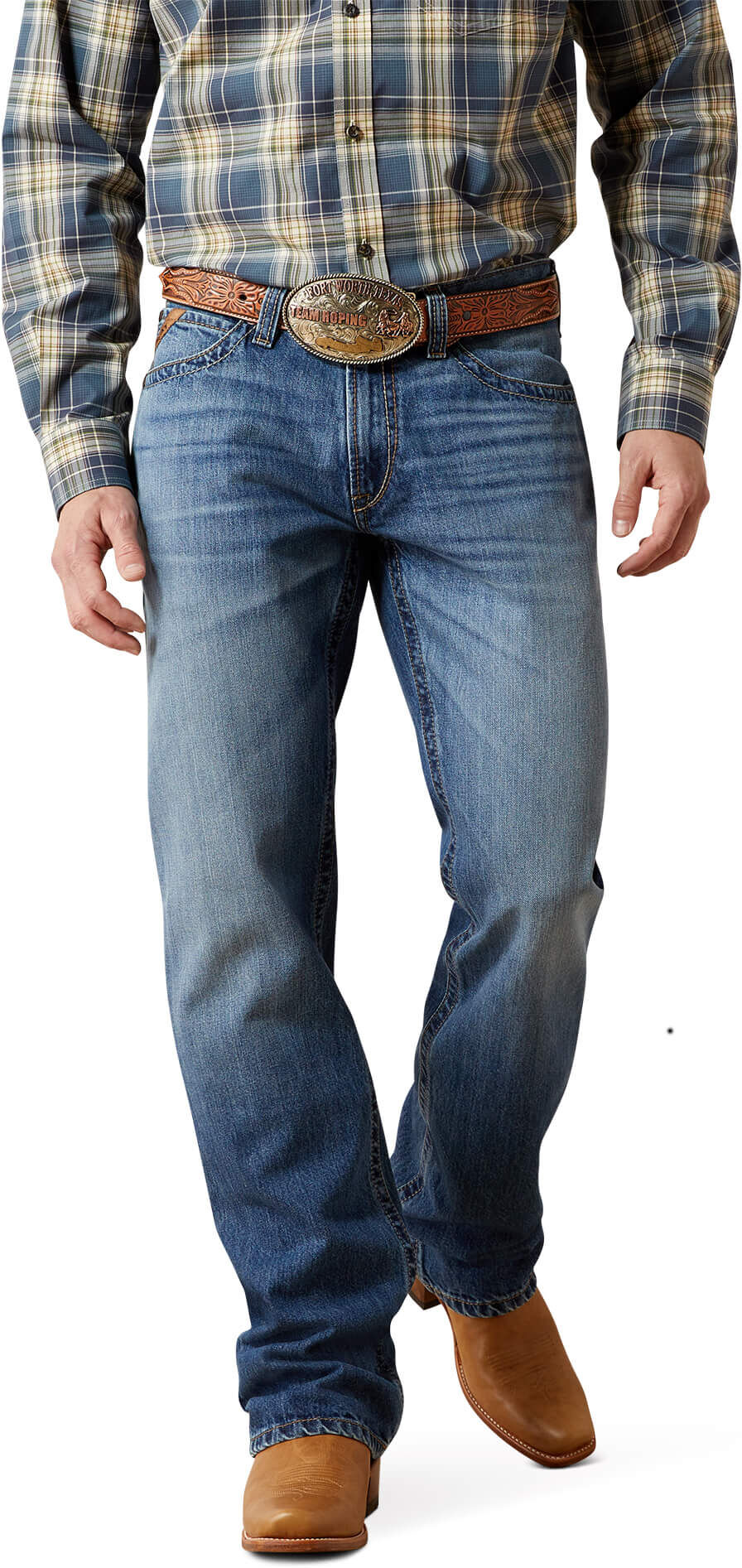 Men's M4 Relaxed Shane Boot Cut Jeans in Rogers, Size: 36 X 34 by Ariat