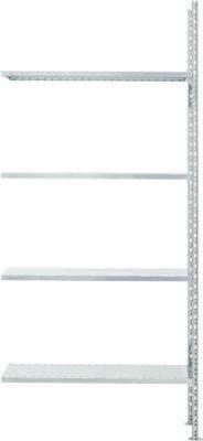 Fachbodenregal FBR 2200, Anbauregal, 4 Böden, 1025 x 500 mm