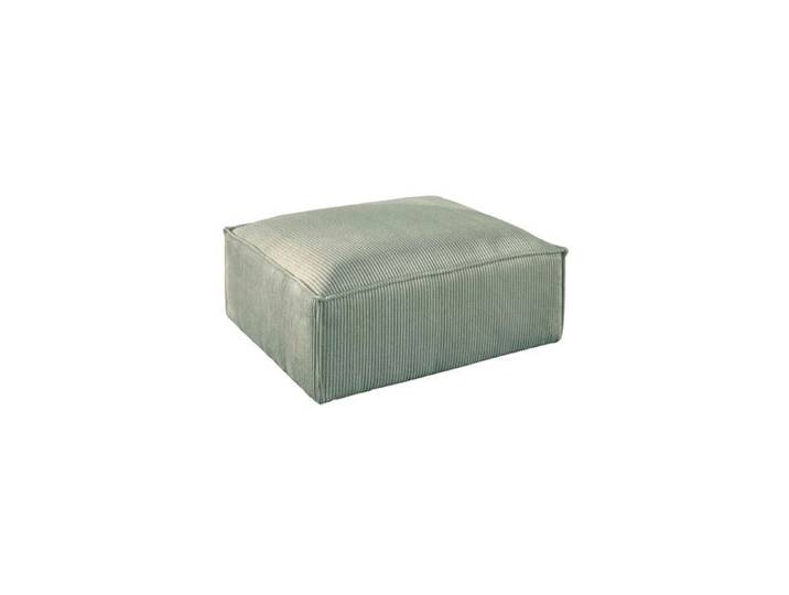 Stella - pouf en velours côtelé - style contemporain - Bleu