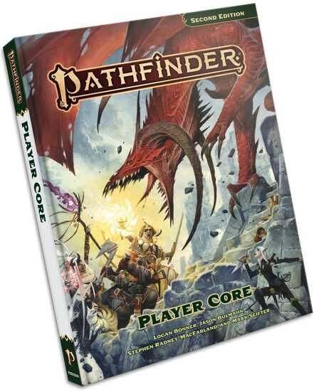 Pathfinder Player Core (P2) - Paizo Publishing Role-Playing Game Rulebook for Tabletop Campaigns