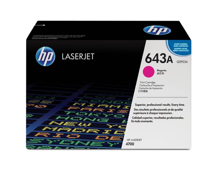 HP 643A Toner authentique Q5953A - Magenta
