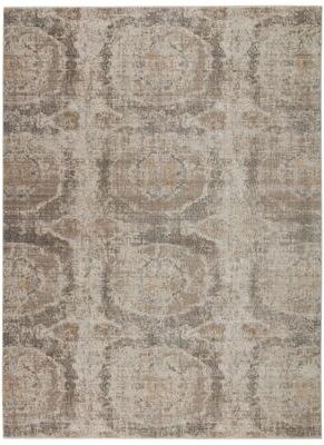 Vibe Airi Medallion Gray/ Beige Area Rug