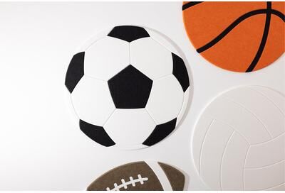 Felt Right Soccer Ball   Sound Dampening Pinnable Tiles