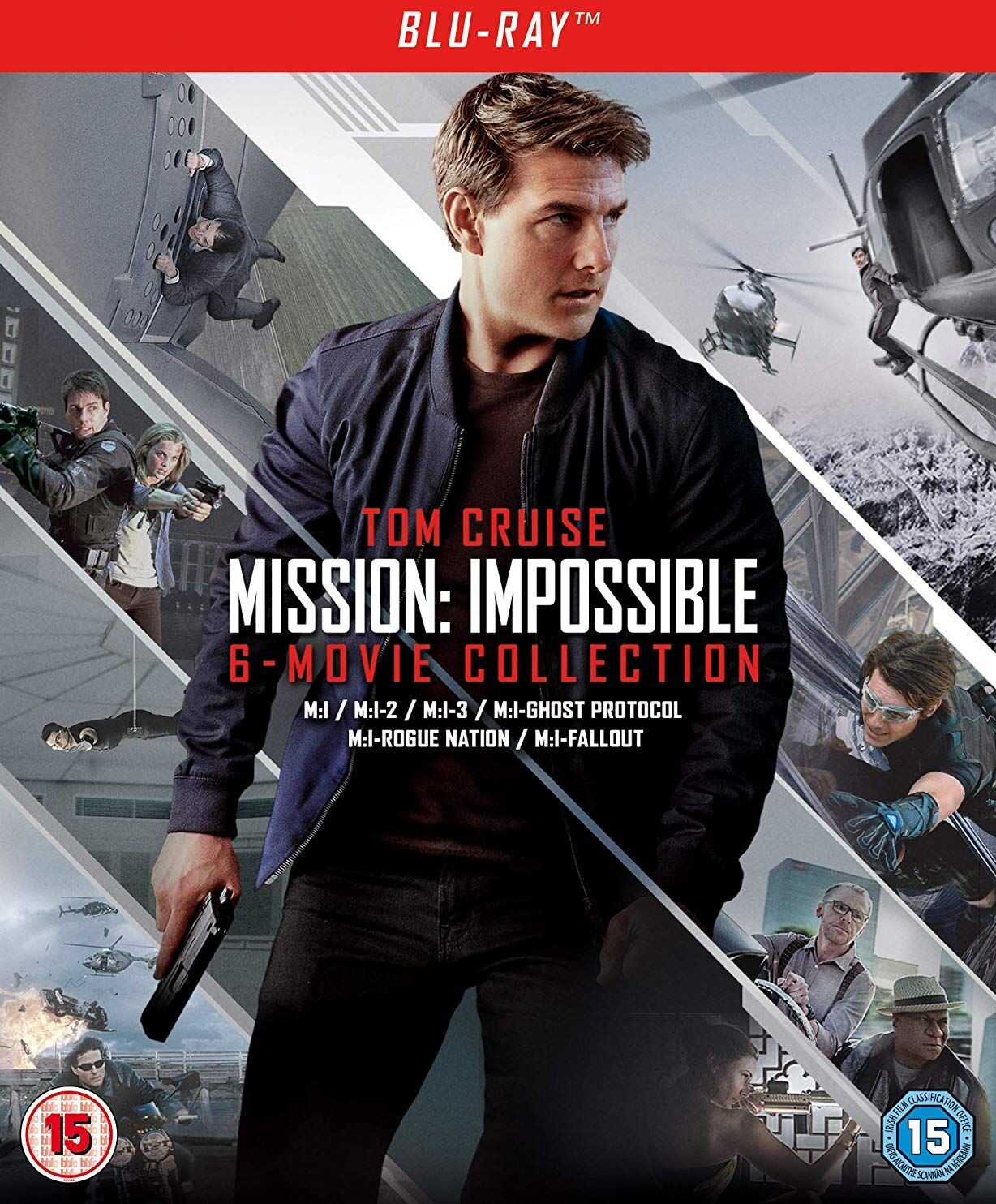 Brian De Palma - Mission: Impossible - The 6-Movie Collection (Blu-ray + Bonus Disc) [2018] [Region Free] - Preis vom 08.10.2026 07:26:42 h