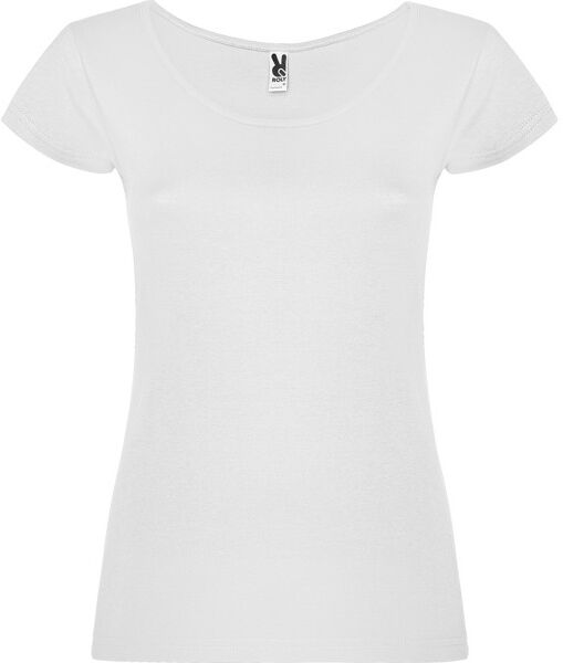 T-shirt publicitaire en coton 155 g/m² Guadalupe blanc L
