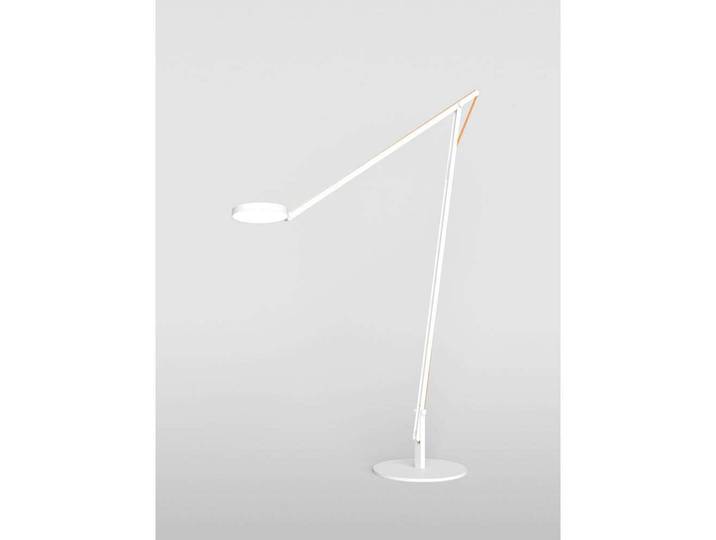 String XL Stehleuchte Matt White/Orange - Rotaliana - Wohnzimmer - Aluminium