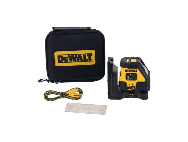 Linienlaser DEWALT mit integriertem Akku 30 m , grau, Lasermessgeräte, Linienlaser