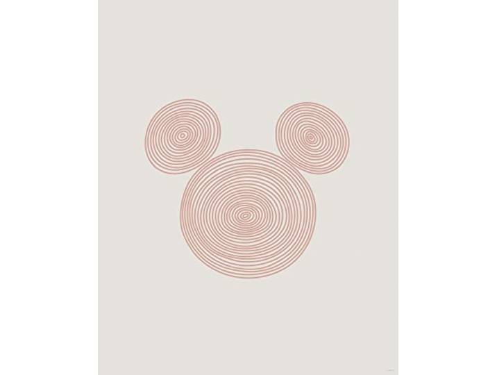 Komar Wandbild - Pink Curls - Größe: 40 x 50 cm - Poster, Kunstdruck, Dekoration, Wohnzimmer, Schlafzimmer, Disney