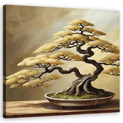 WANDBILD bonsai baum japan