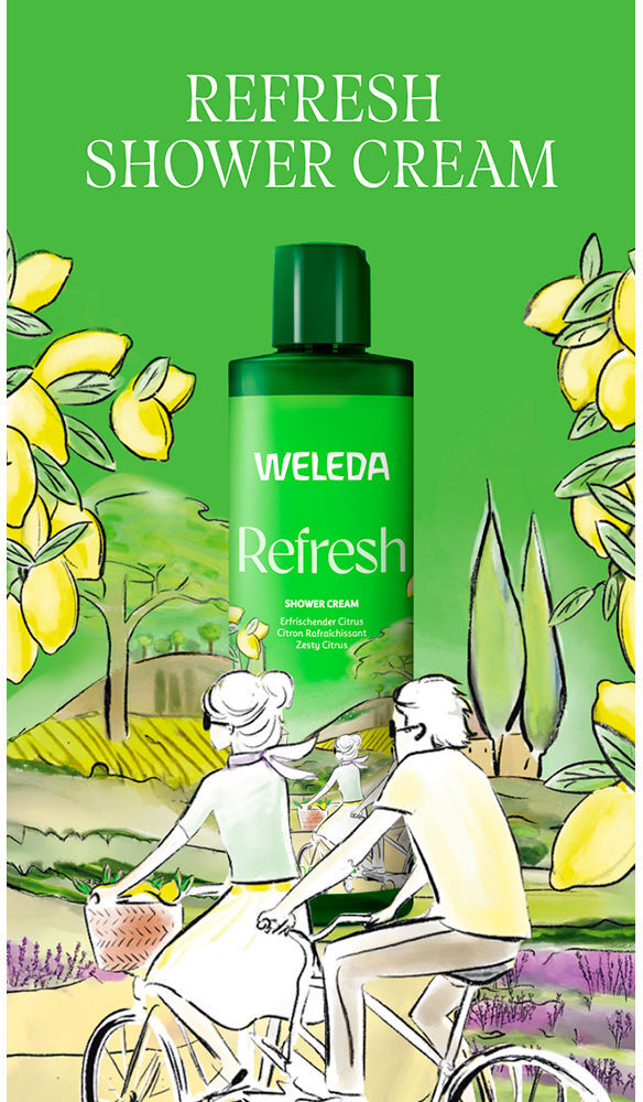 Weleda Gel douche crémeux aux agrumes Refresh 400 ml